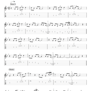 21 GUNS - Green Day (Electric Guitar) PDF