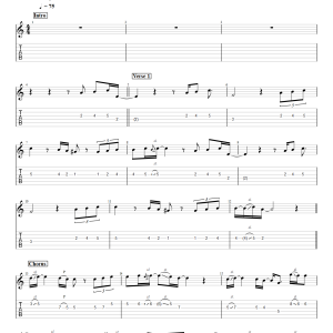 Boulevard - Dan Byrd (Electric Guitar) PDF