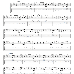 Boulevard Of Broken Dreams - Green Day (Electric Guitar) PDF