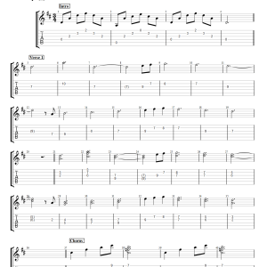 Can't Help Falling In Love With You - Elvis Presley (Electric Guitar) PDF