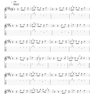 Cant Take My Eyes Off You - Frankie Valli (Electric Guitar) PDF