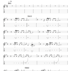 Creep - Radiohead (Electric Guitar) PDF