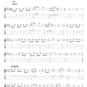 Dandelions - Ruth B. (Electric Guitar) PDF