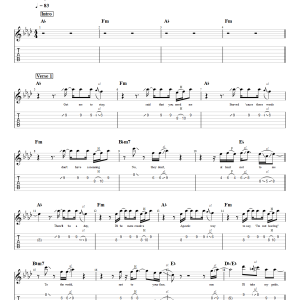 Die On This Hill - SIENNA SPIRO (Electric Guitar) PDF