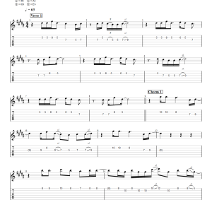Don't Cry - Guns N' Roses (Electric Guitar) PDF
